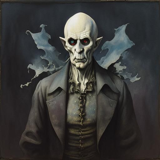 Nosferatu  sugar by Hieronymus Bosch Zdzislaw Beksinski Joan...