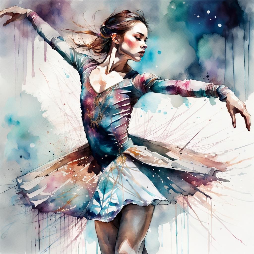 The Dancer v2 - AI Generated Artwork - NightCafe Creator