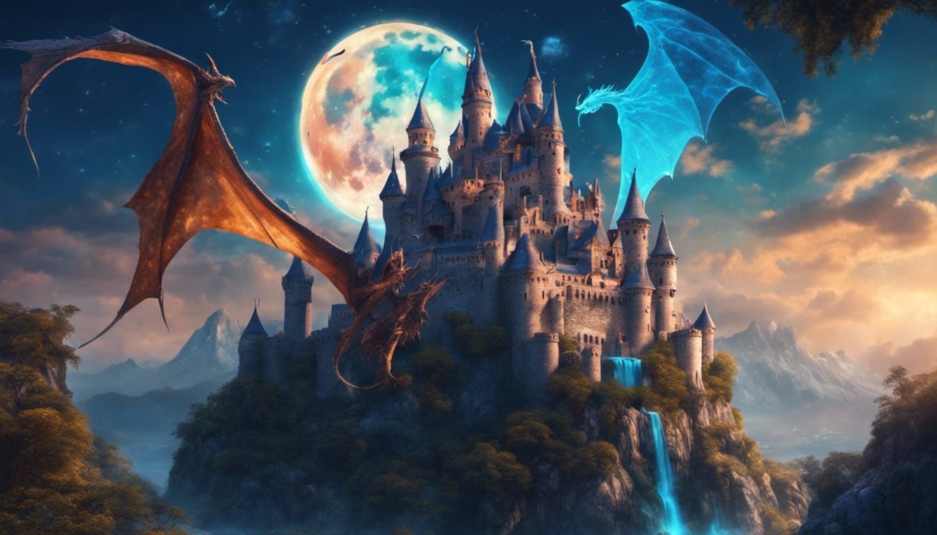 Mysterious dragon castle
