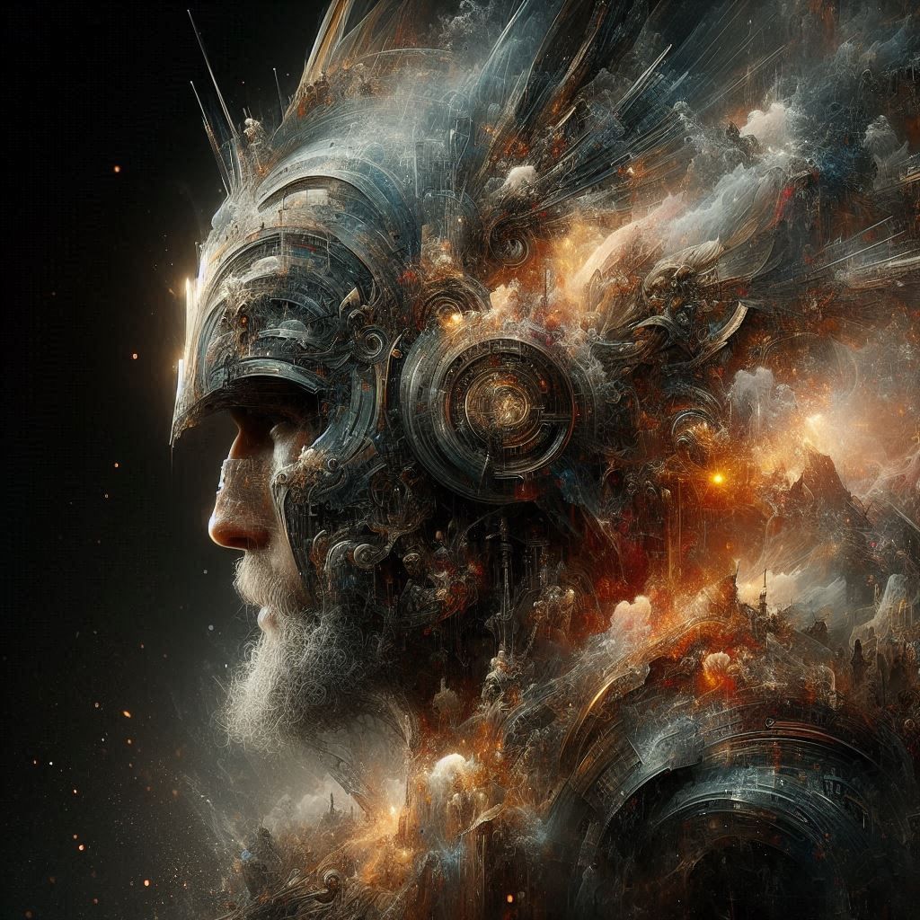 double exposure beautiful fantasy portrait landscape..