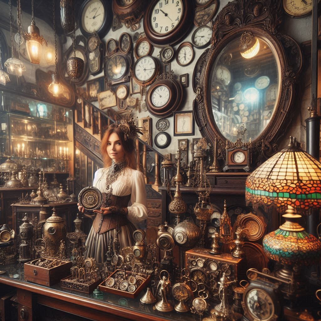 Steampunk shop