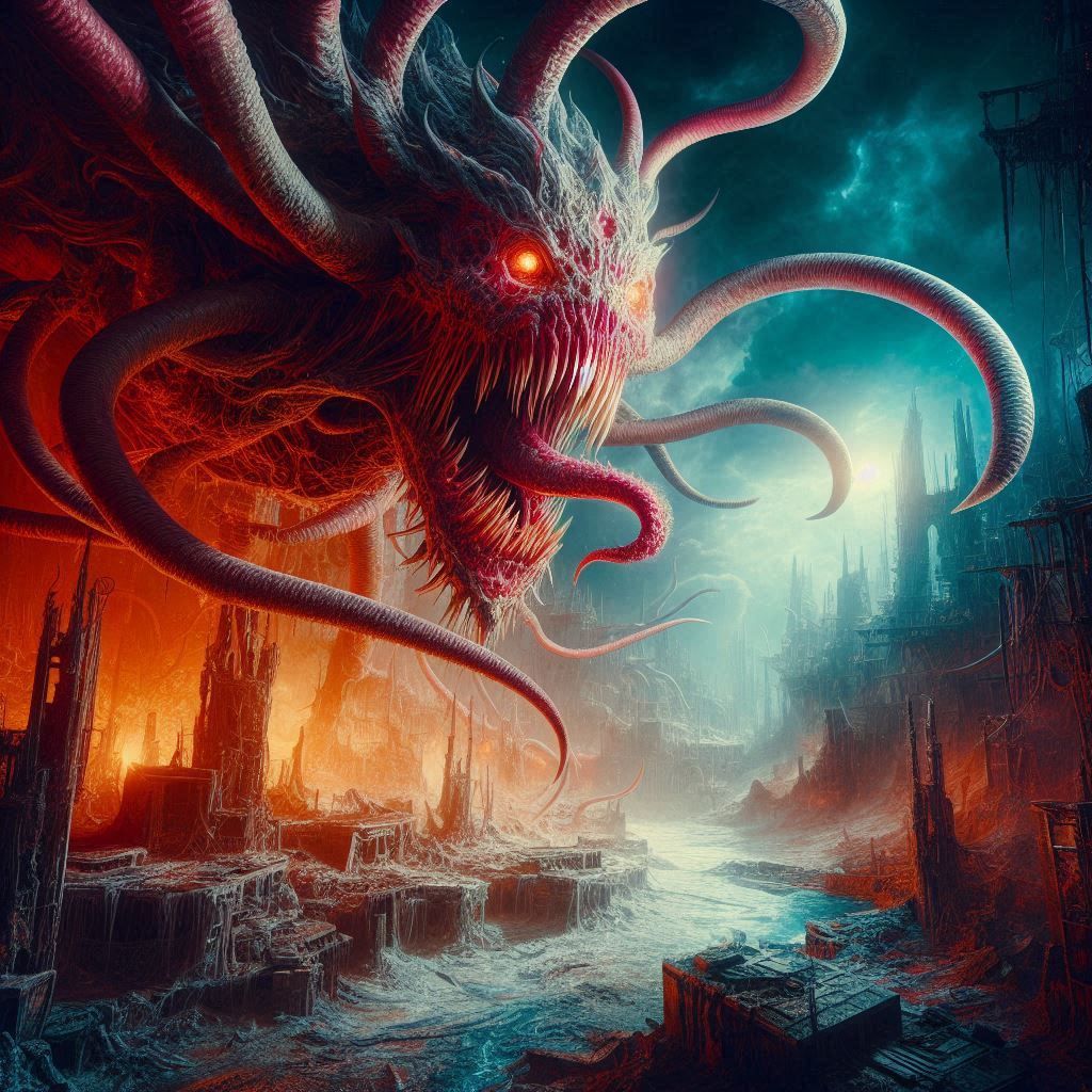 Grotesque Tentacle Demon (Uploaded)