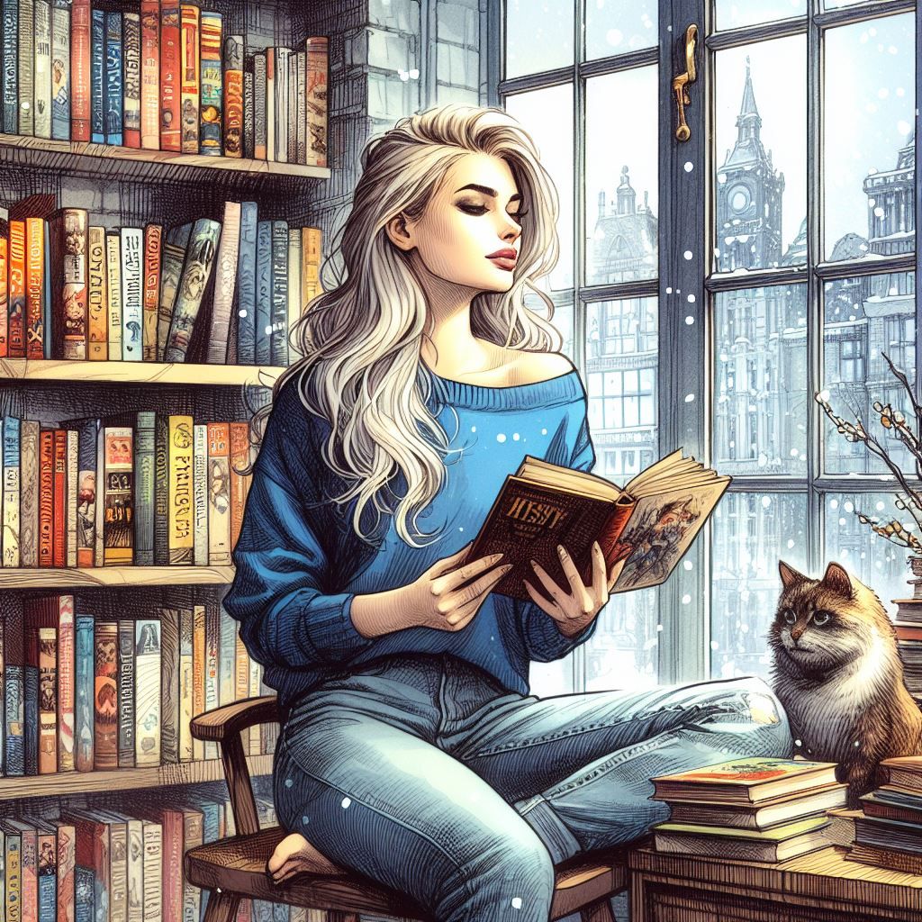 The Book, The Girl and the Bookcase - Inspirational Story (version 5)