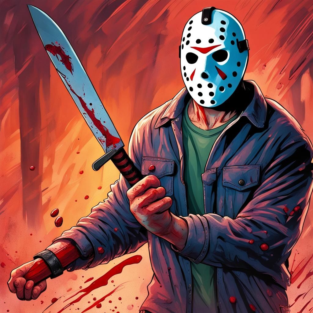 Friday the 13th - AI Generated Artwork - NightCafe Creator