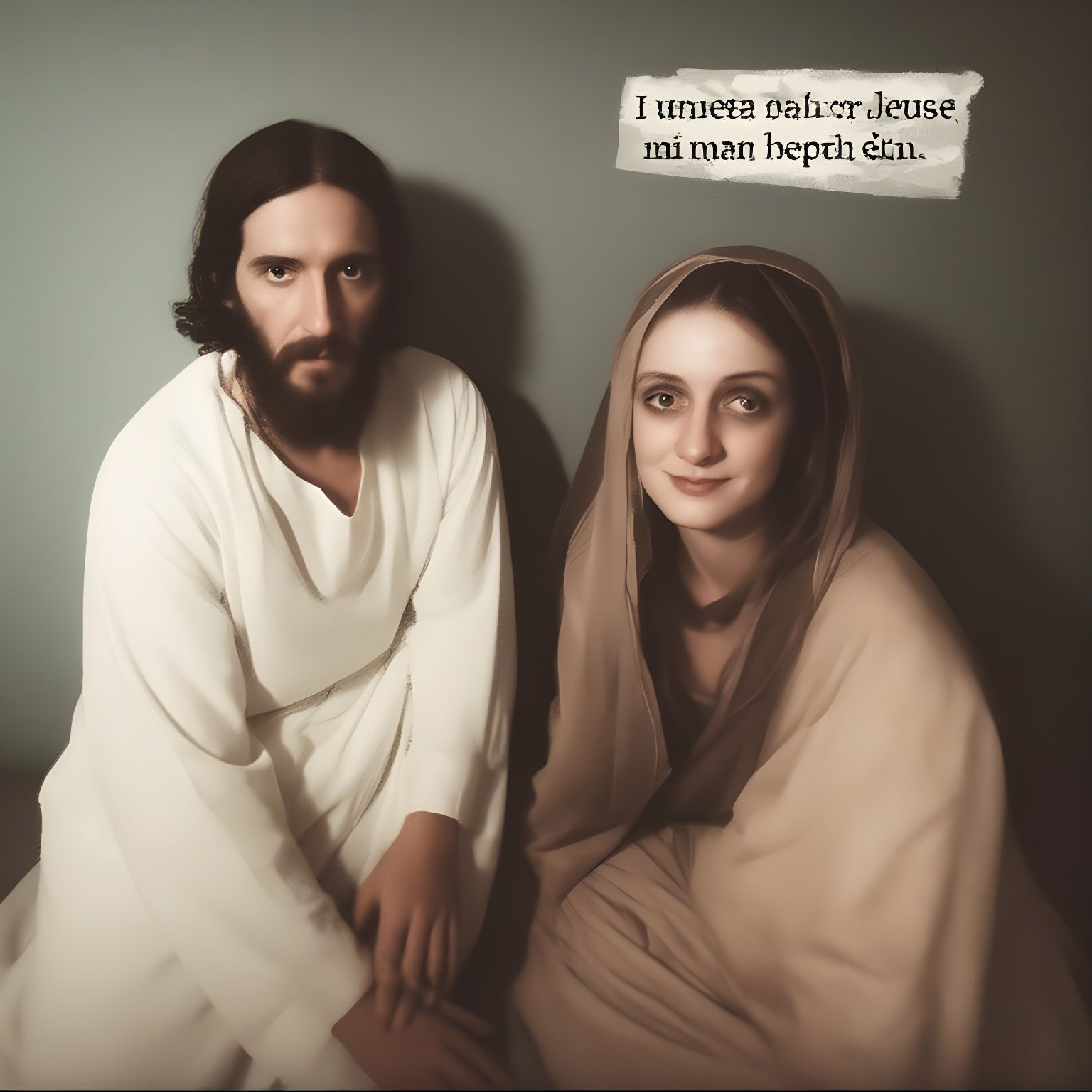 Jesus and Mary Magdalene