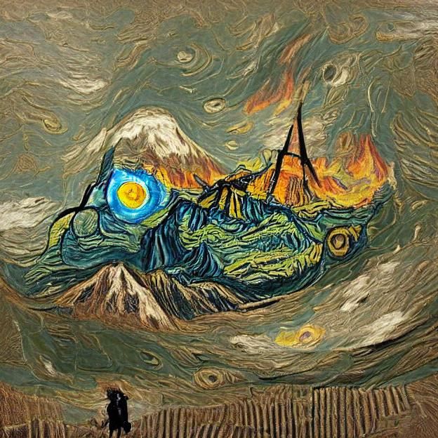 Mordor Van Gogh