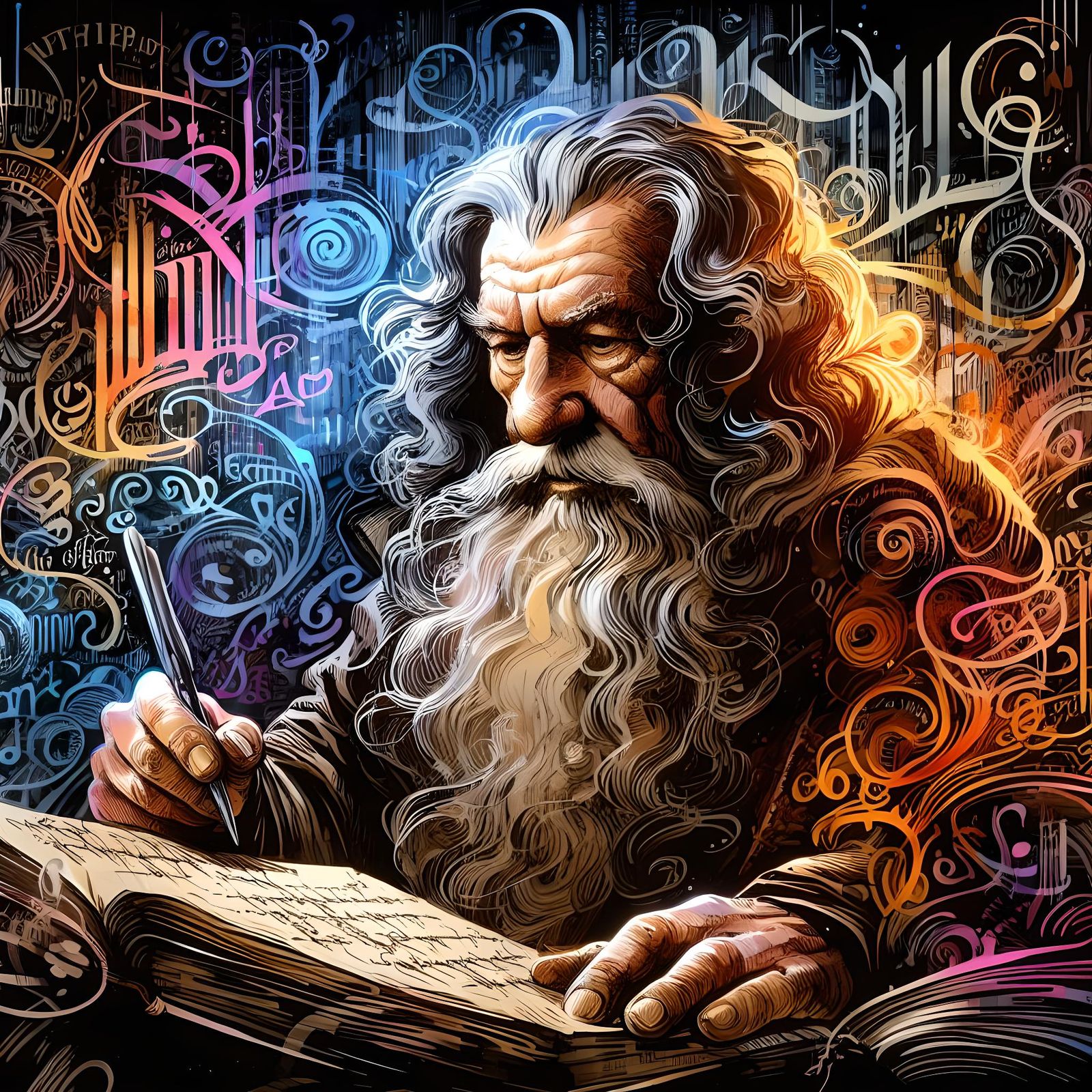 Libraries of Middle-Earth / sketches