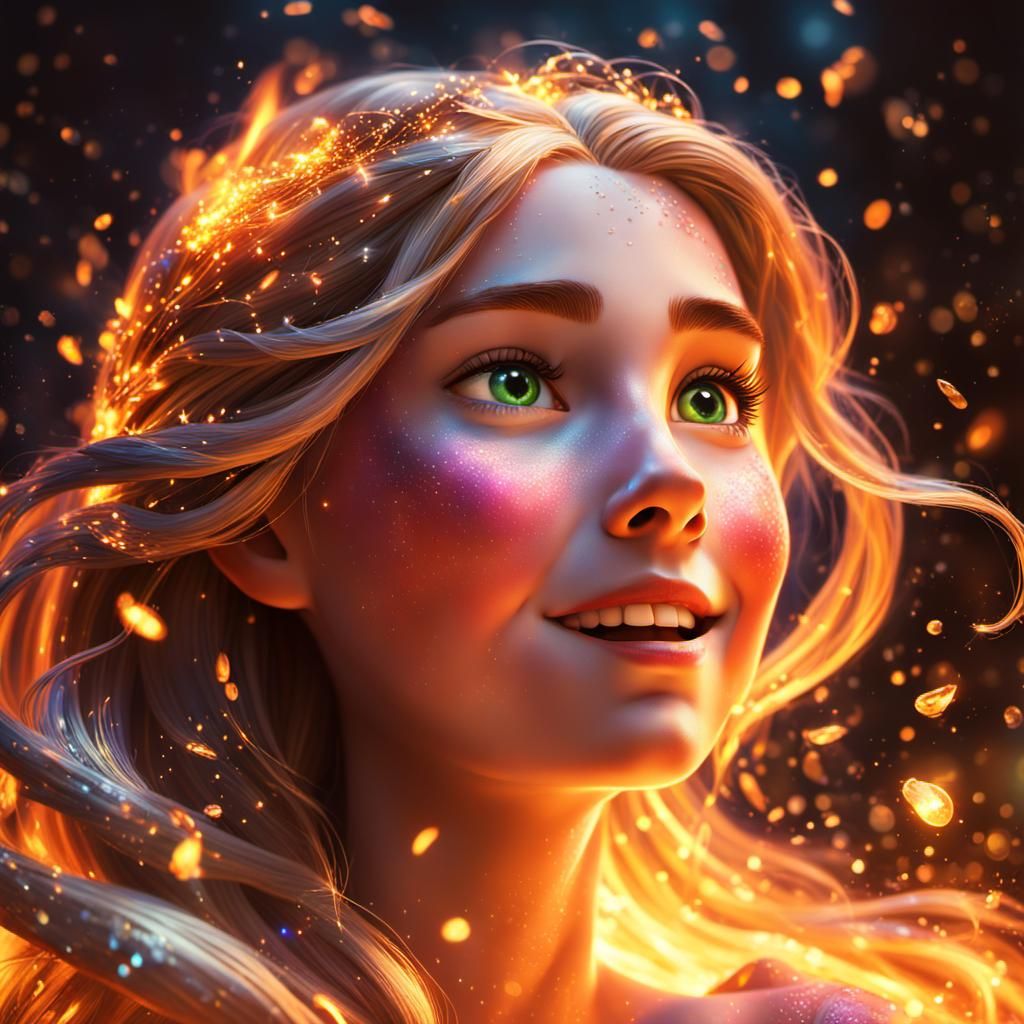 Tangled, like Rapunzel
