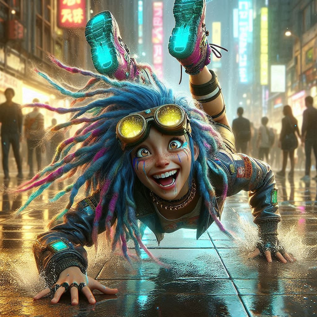 Bixi the street runner.