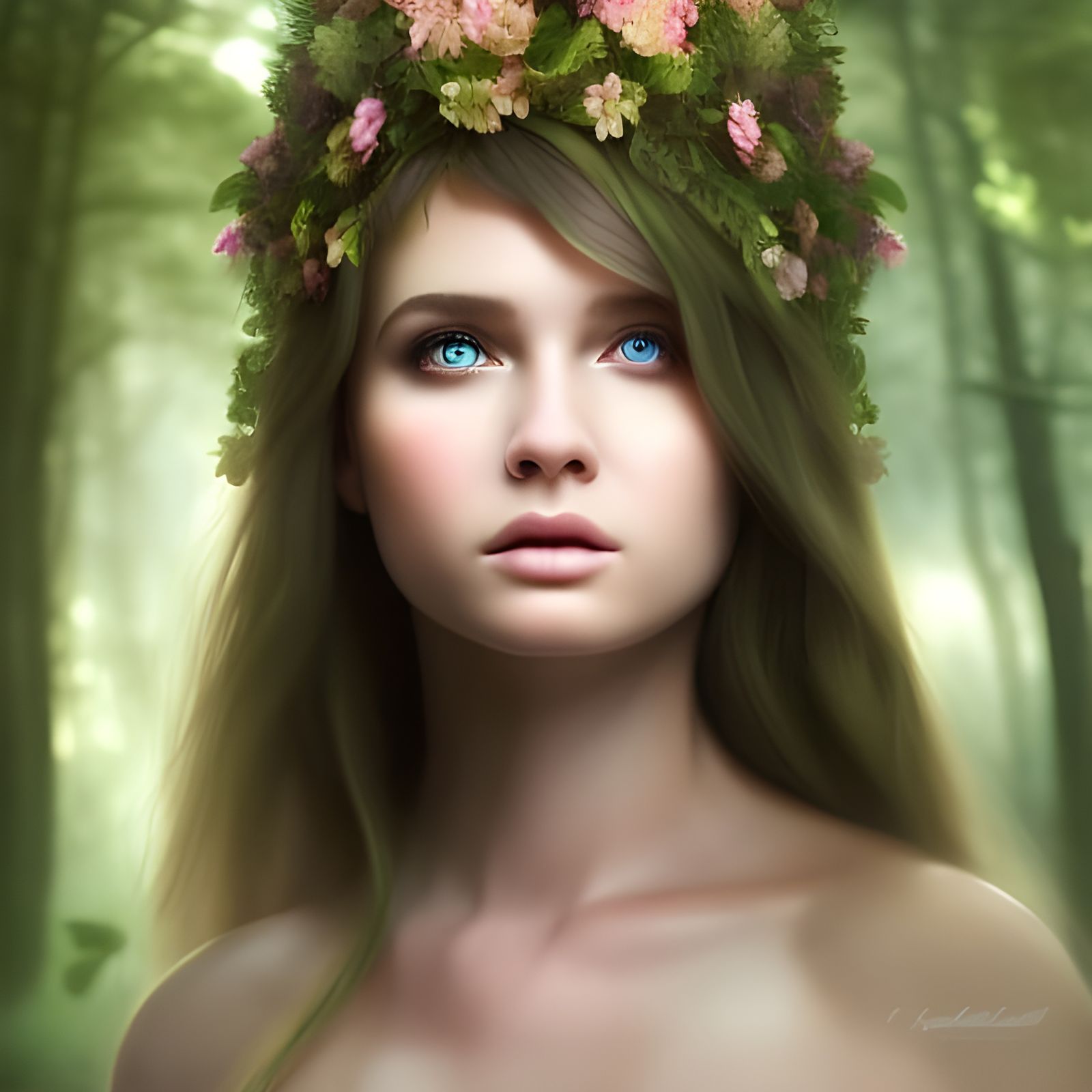 Forest Princess - Ai Generated Artwork - Nightcafe Creator