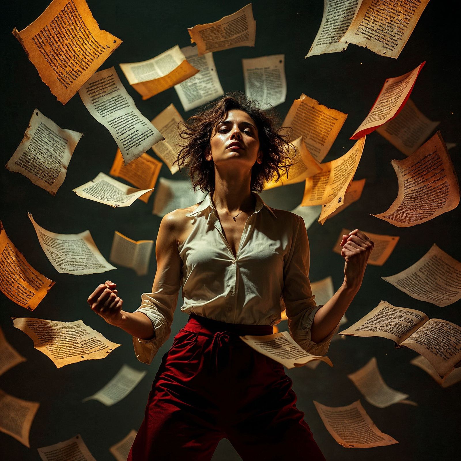 Literary Whirlwind - The Power of Words in Motion