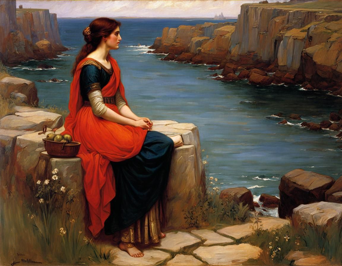 John William Waterhouse - Woman  by @MothersHeart