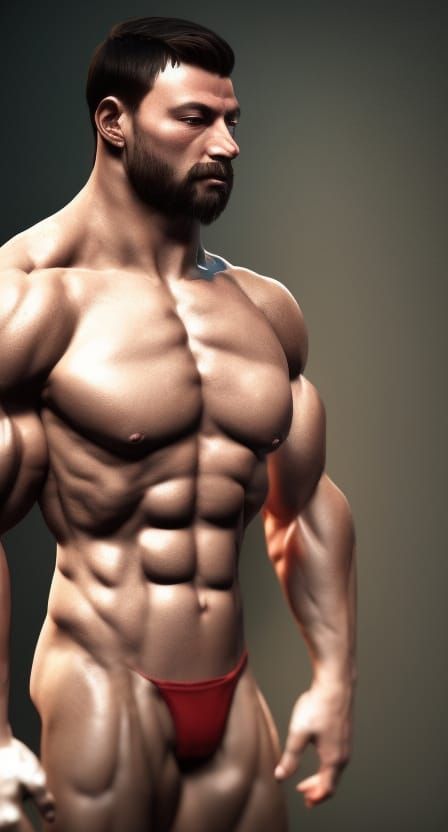 "Europea Man. Muscular Man." ??????