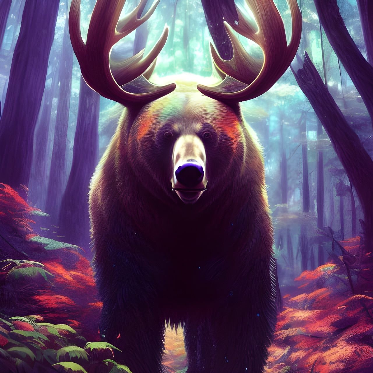 Bear + moose hybrid (can you name it?)