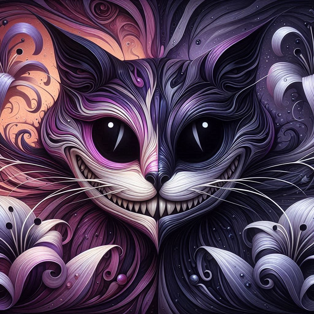 He's just a happy cat