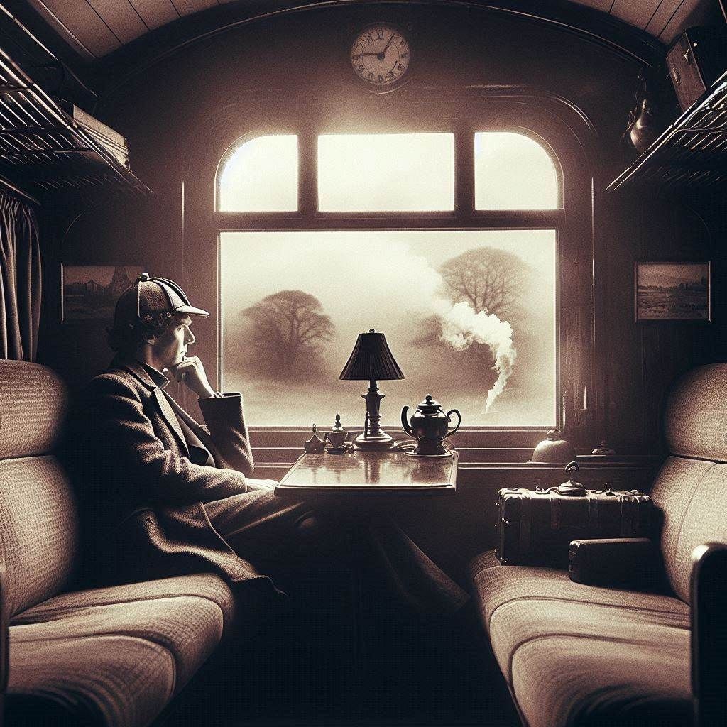 Sherlock on journey