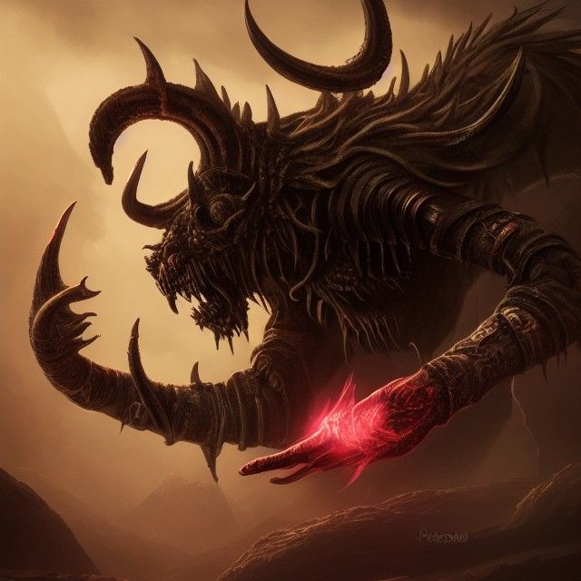 Demon Lord of Drakaine: Bahamut