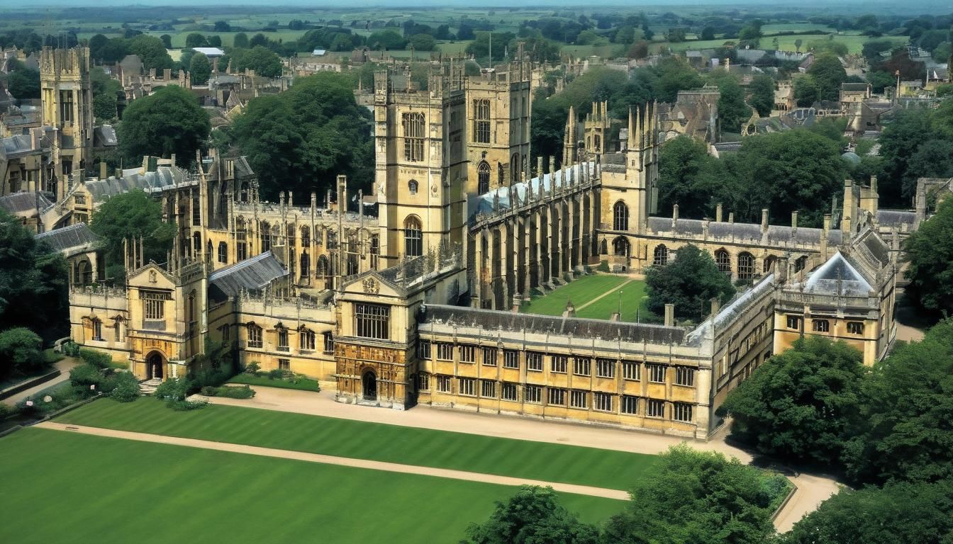 Oxford in Oxfordshire where the University for the Rich resides  by @Pirate Queen Jo 