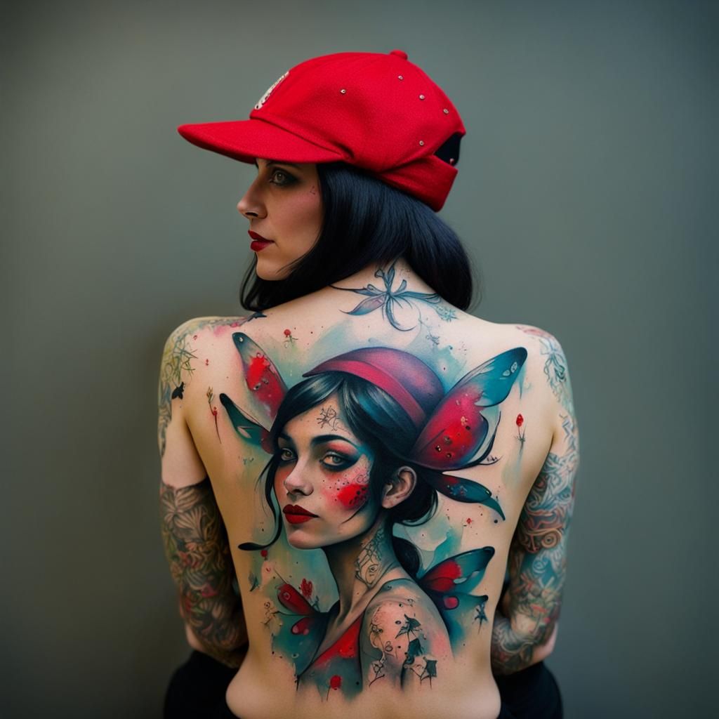 tattoo in back