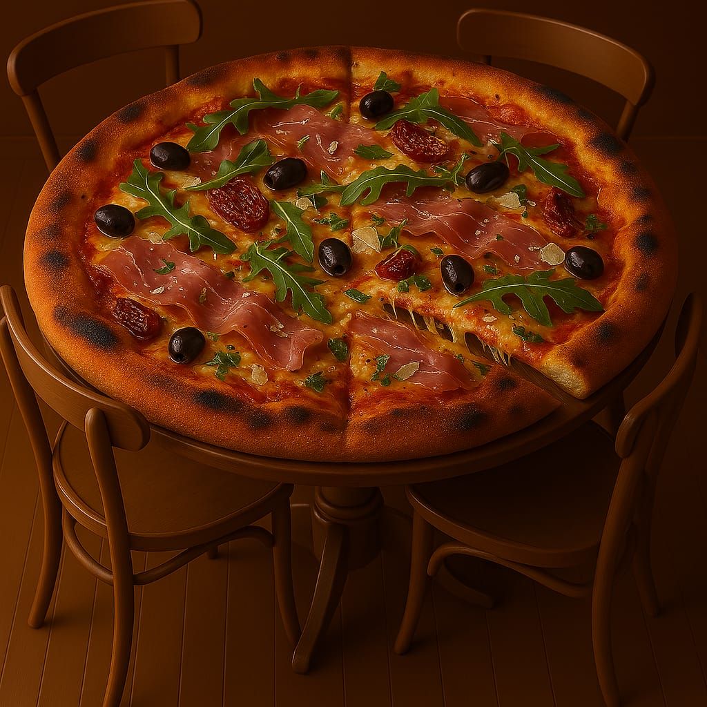 tabletop pizza
