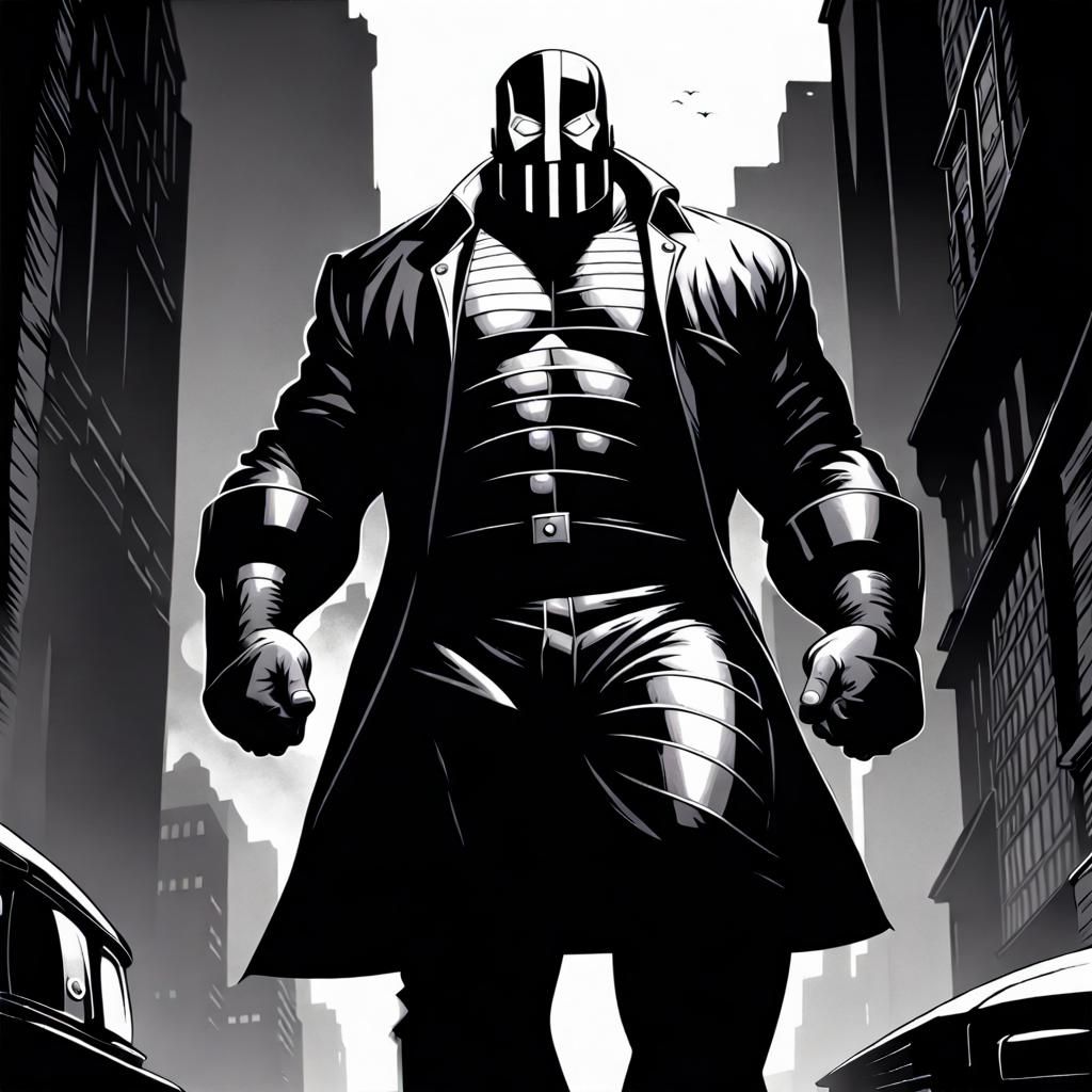 Juggernaut Marvel Comics, Noir style