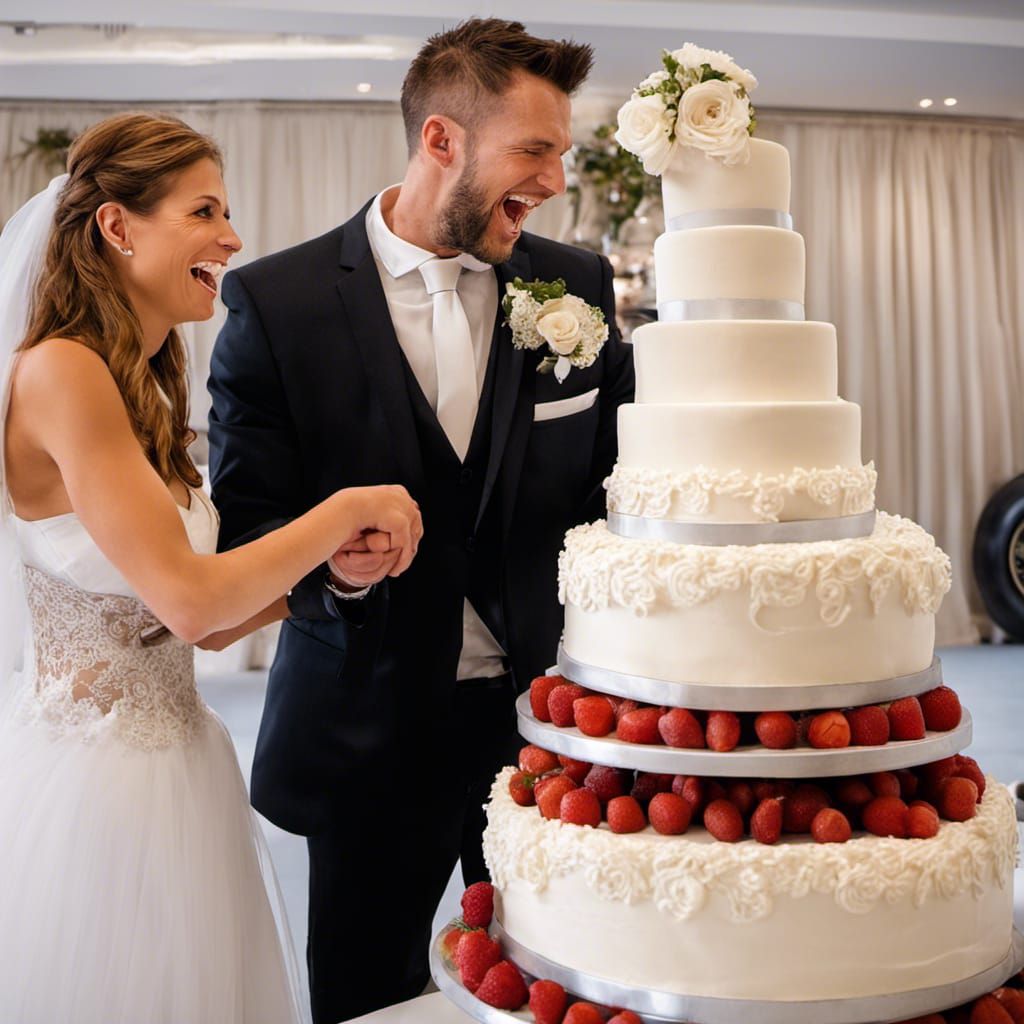 According to Germans, the one who cuts the cake is the one w...