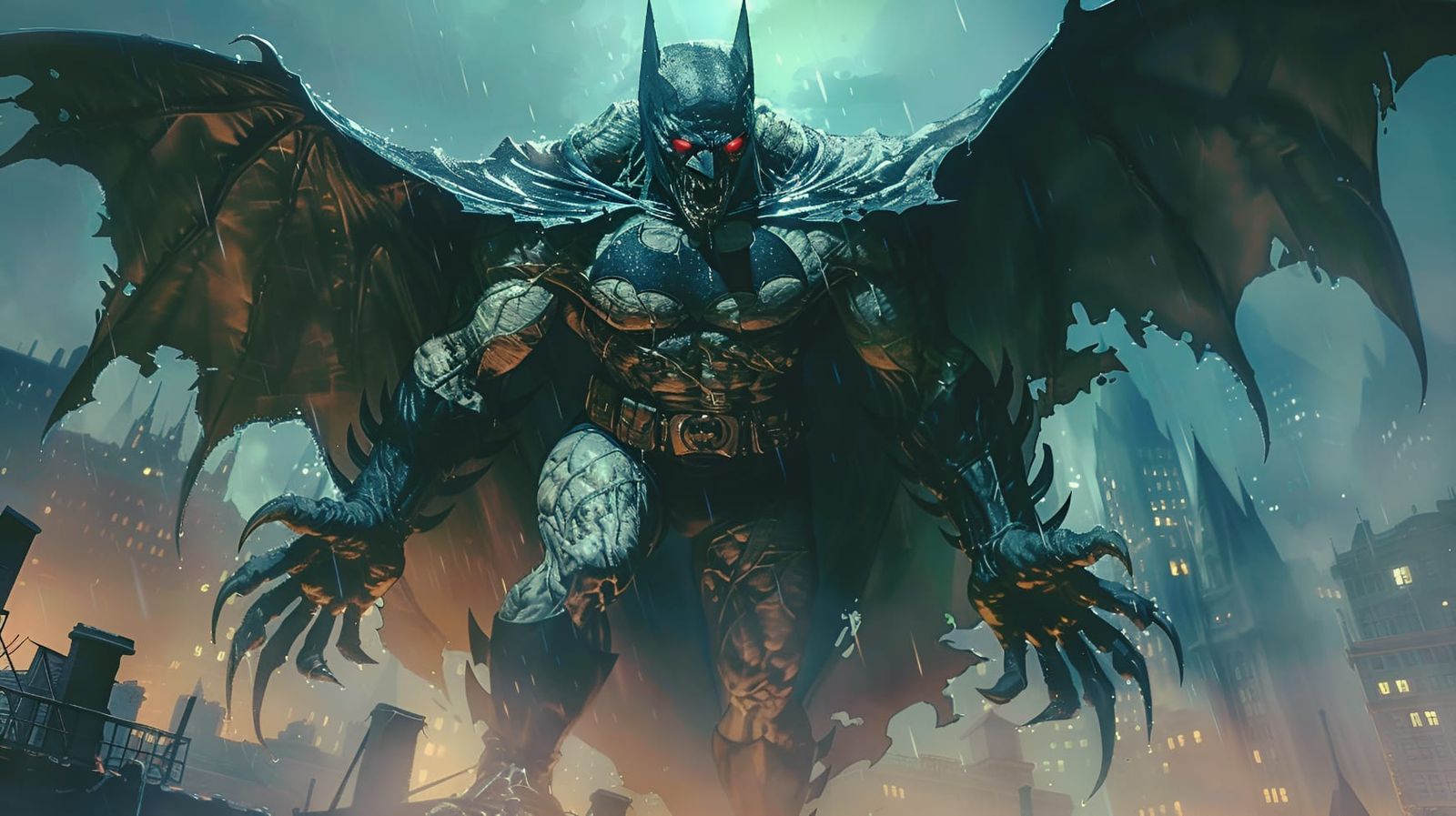 Batman & Man-Bat Fusion