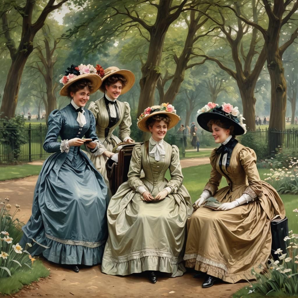London Hyde Park, 1898