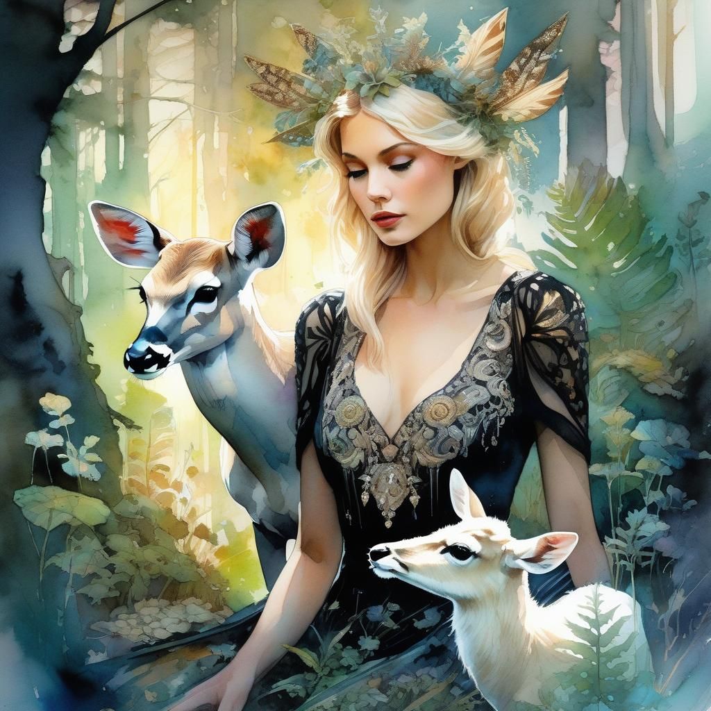 Protector of deer