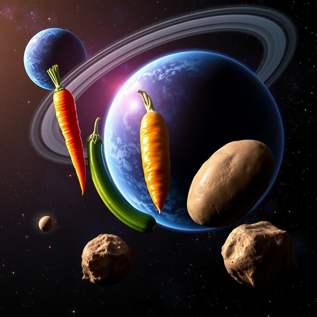 A Cosmic Voyage Among Giant Vegetables