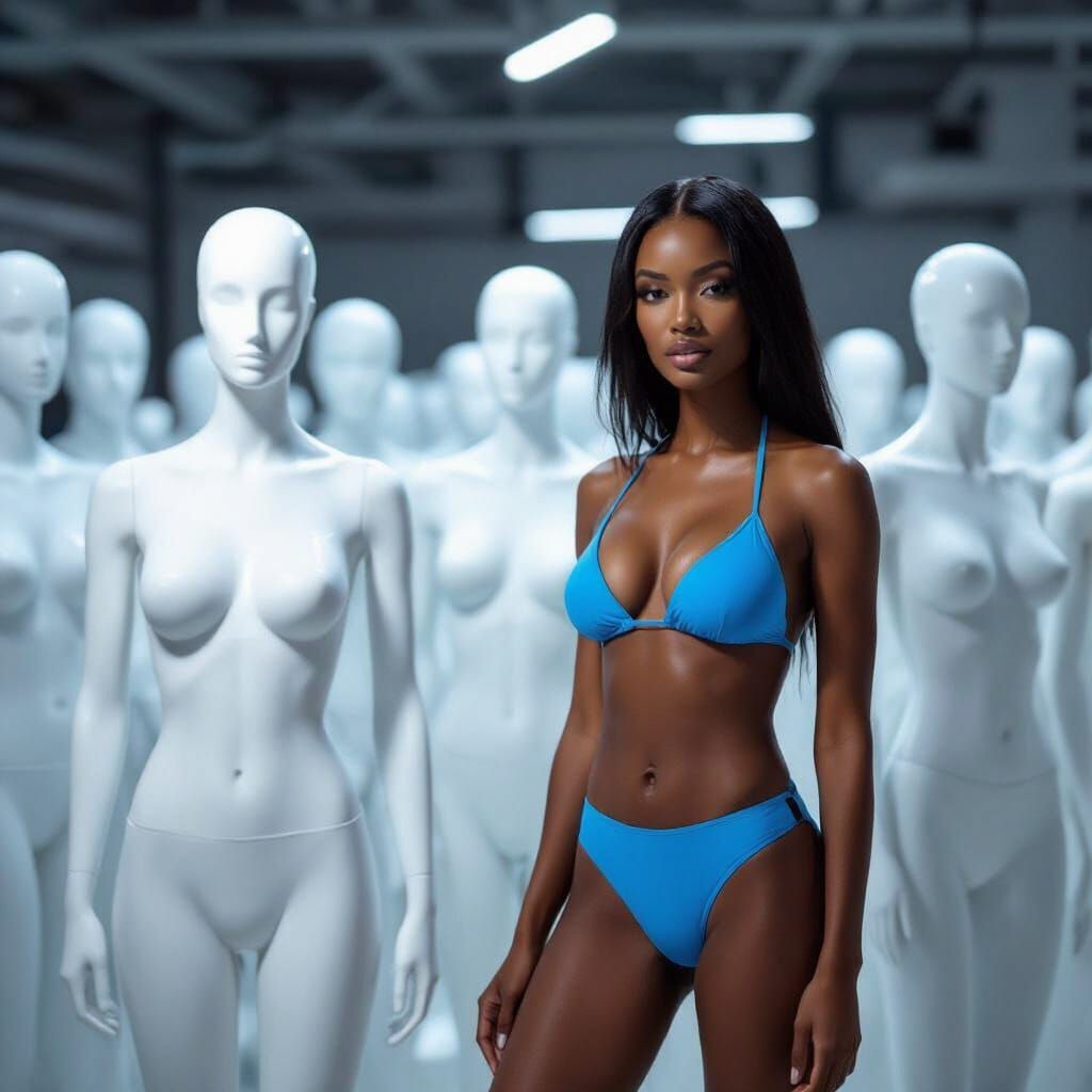 A mannequin is on fire - Start Image 2