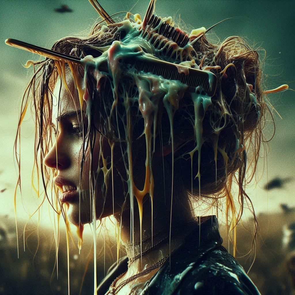 Portraits of a Serial Creator -  A Bad Hair Day