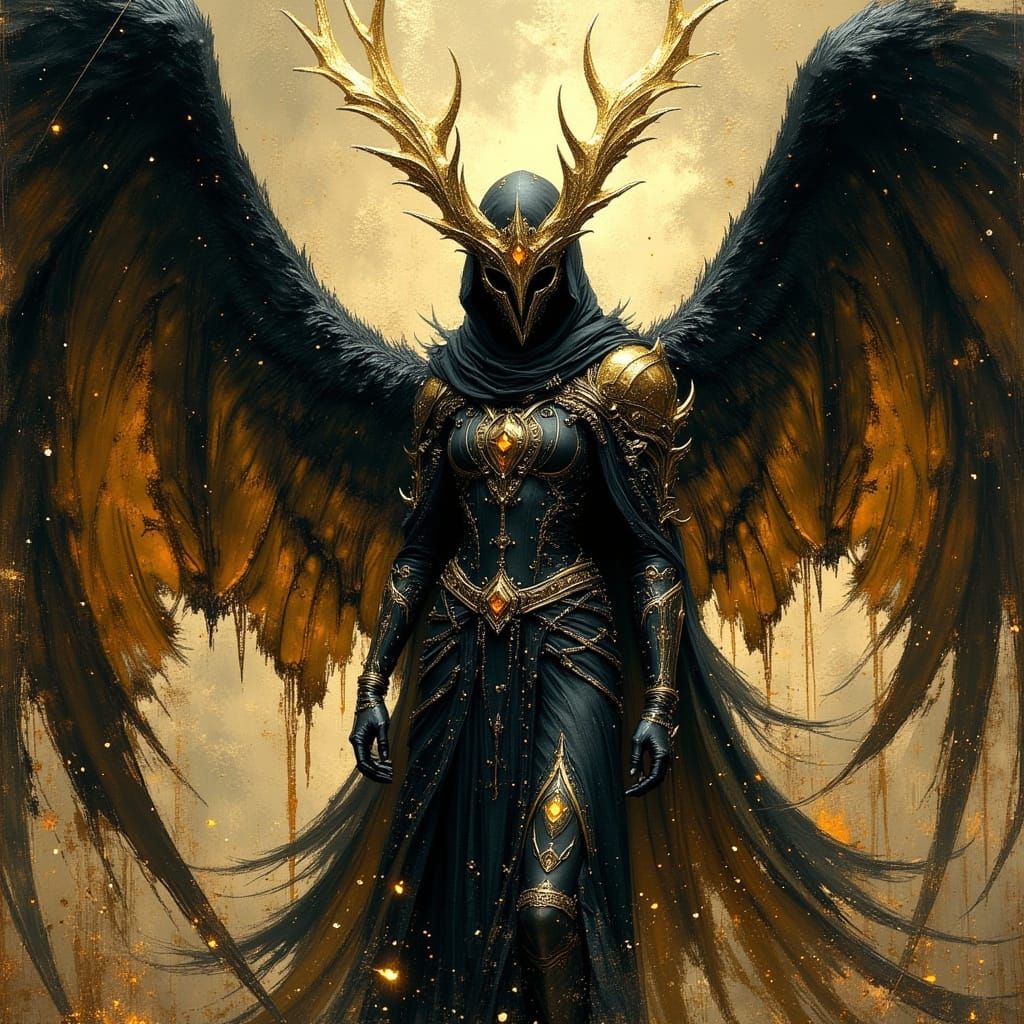 Dark Angel  by @Shywolf