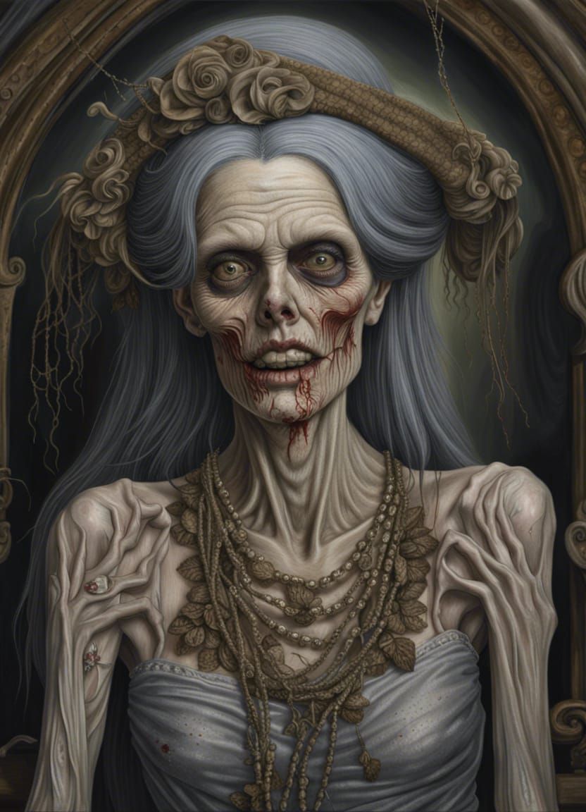 decaying ghoul