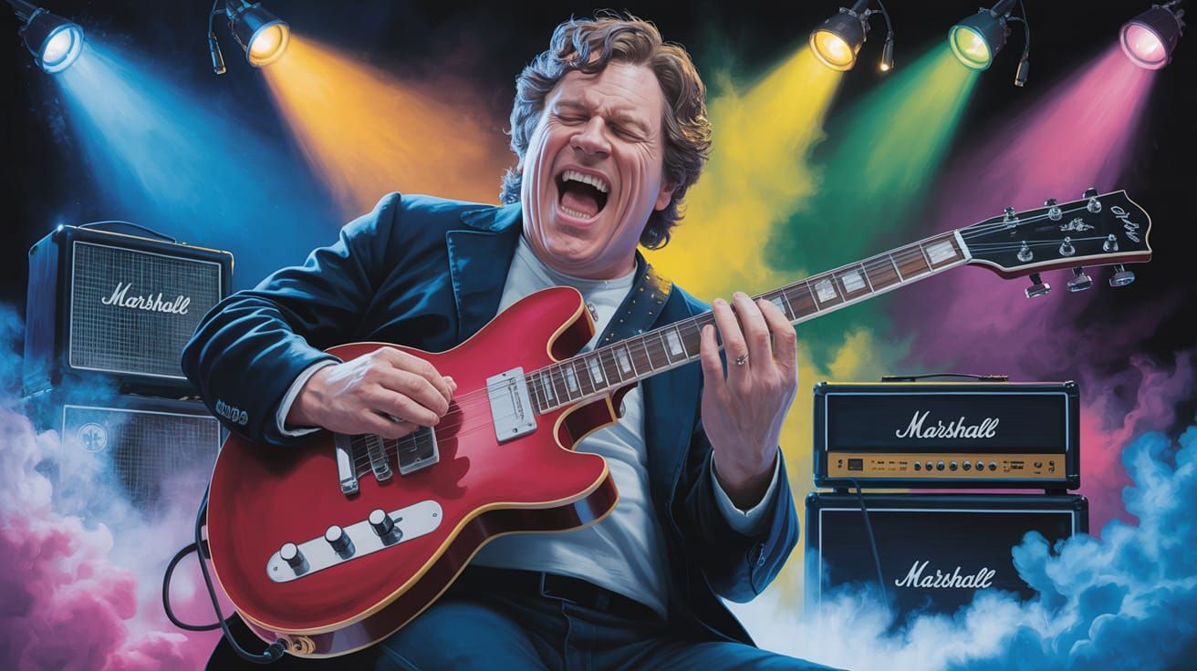 He was supposed to be Gary Moore.