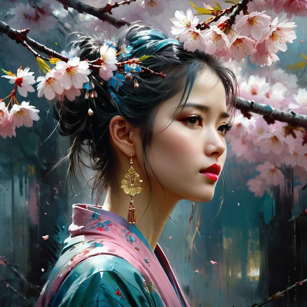 Cherry Blossom Beauty  by @Superbear