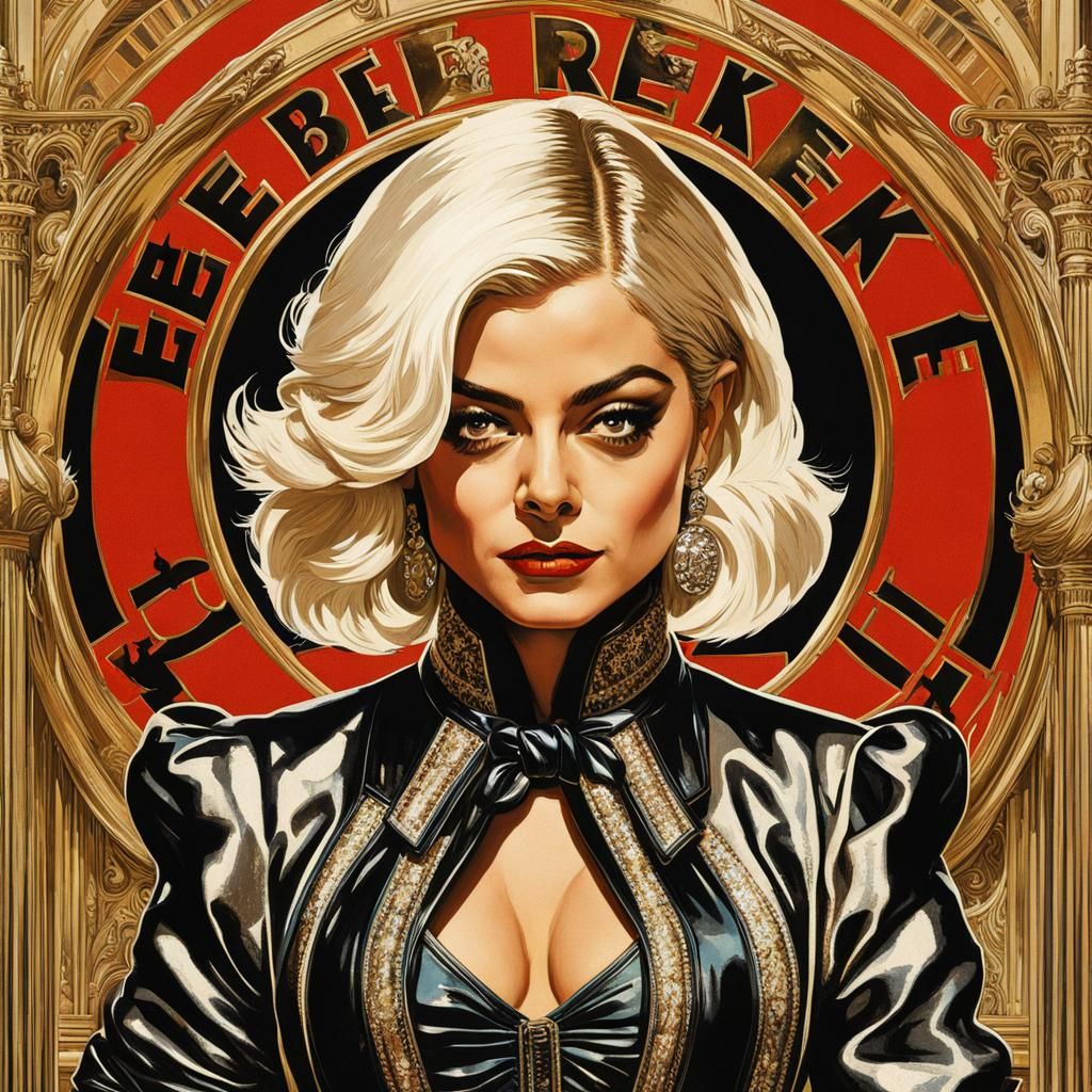 Bebe Rexha WALL POSTER - AI Generated Artwork - NightCafe Creator