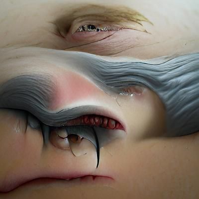 Foreboding hyperrealistic