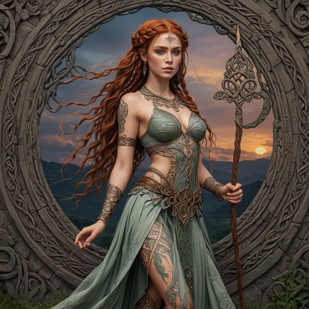 Goddess Danu  by @Tia