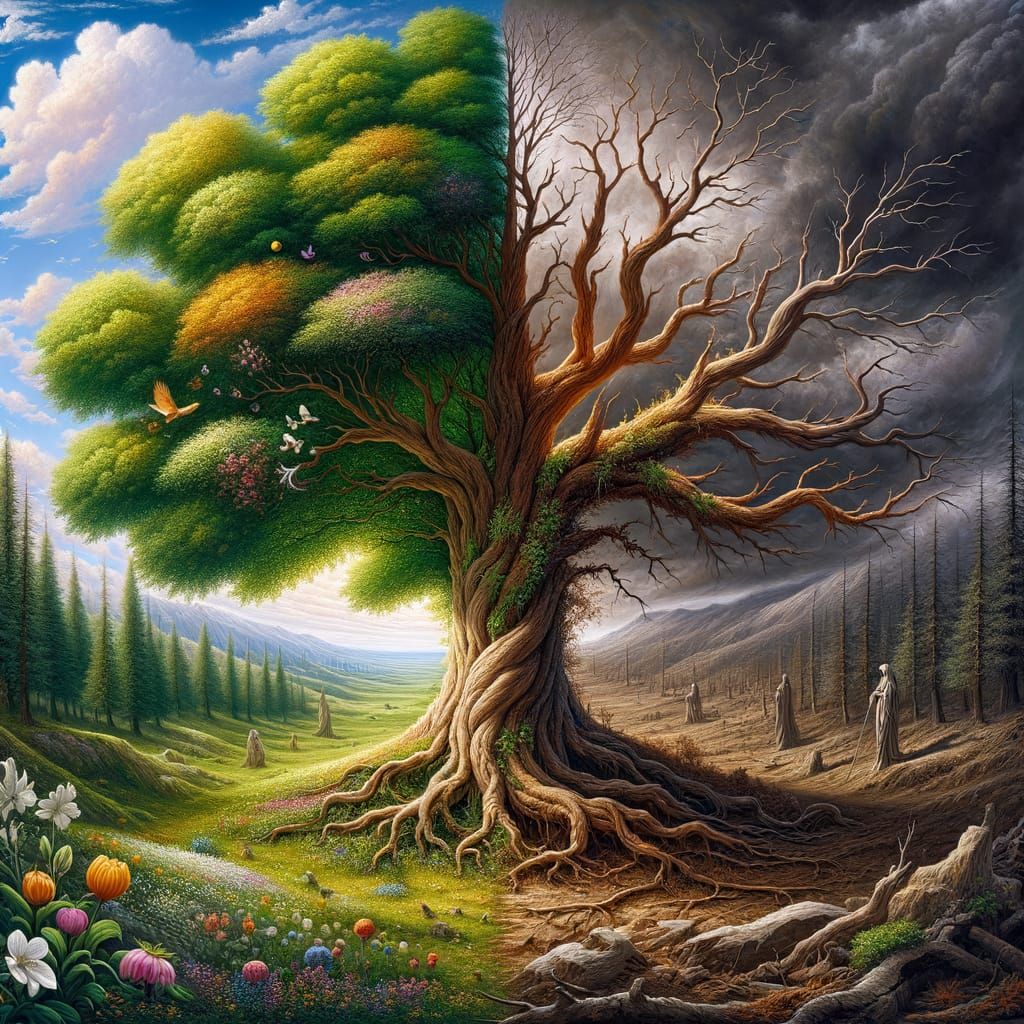 Расцвет и увядание  by @Valusha