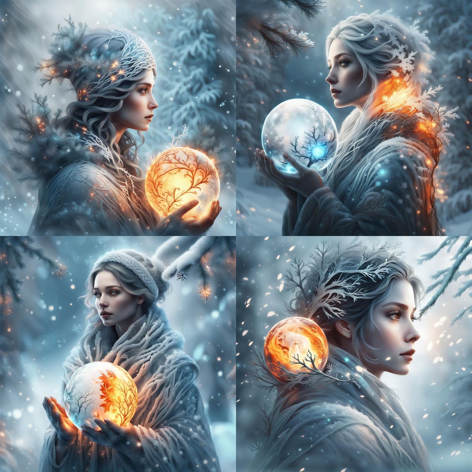 Goddess of Fire and Ice