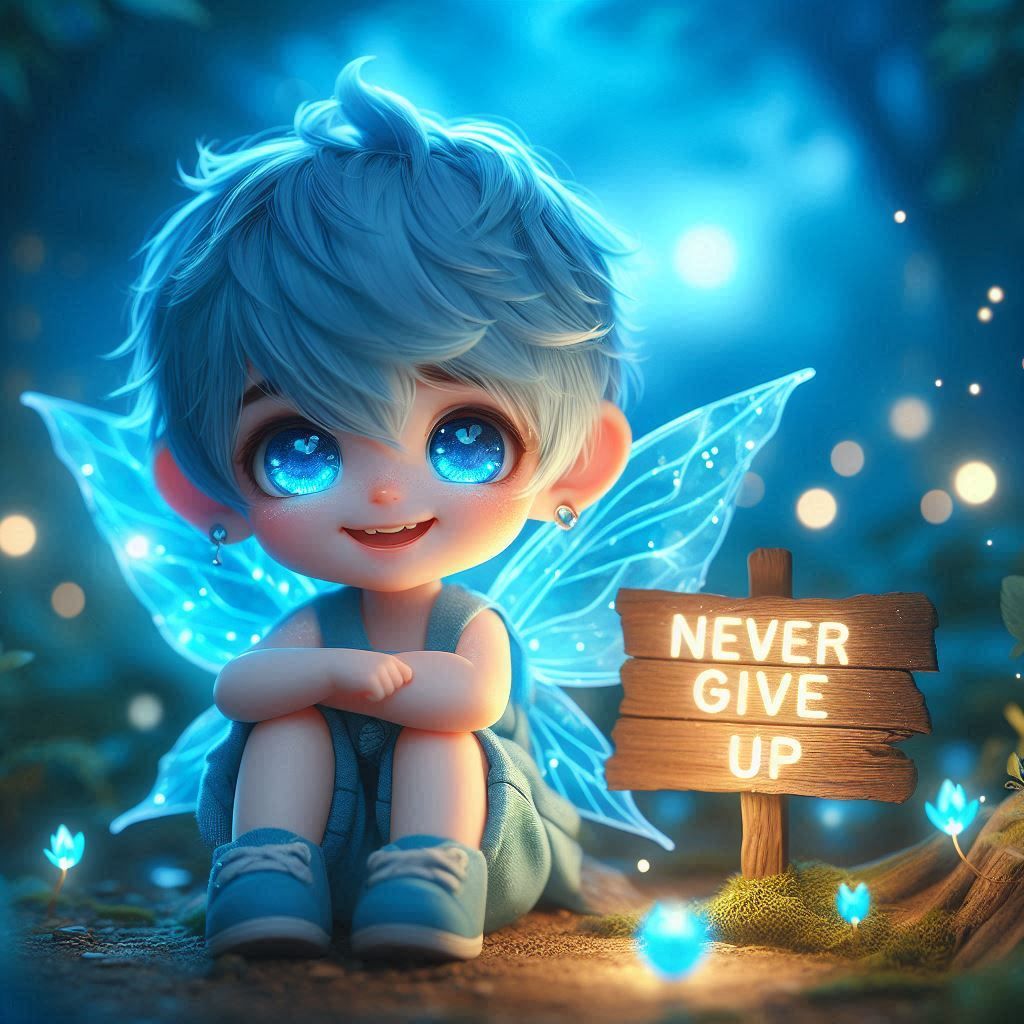 I'm a cutie patootie! STAY POSITIVE CHIBI FAIRY 56