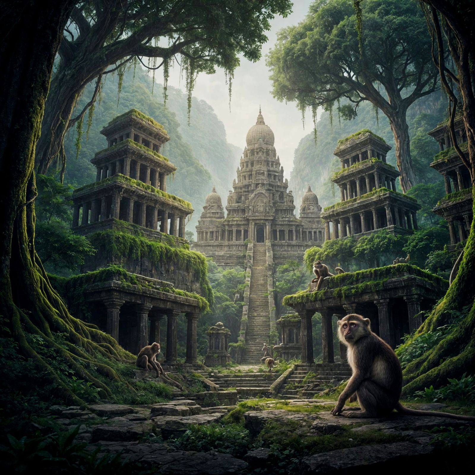 A lost city, not for everybody  by @EliArt