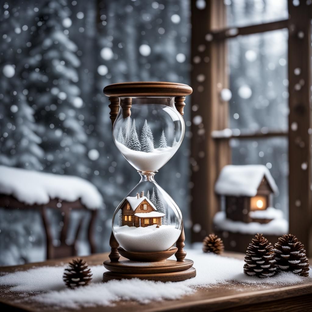 Snow Hourglass  by @Julia 
