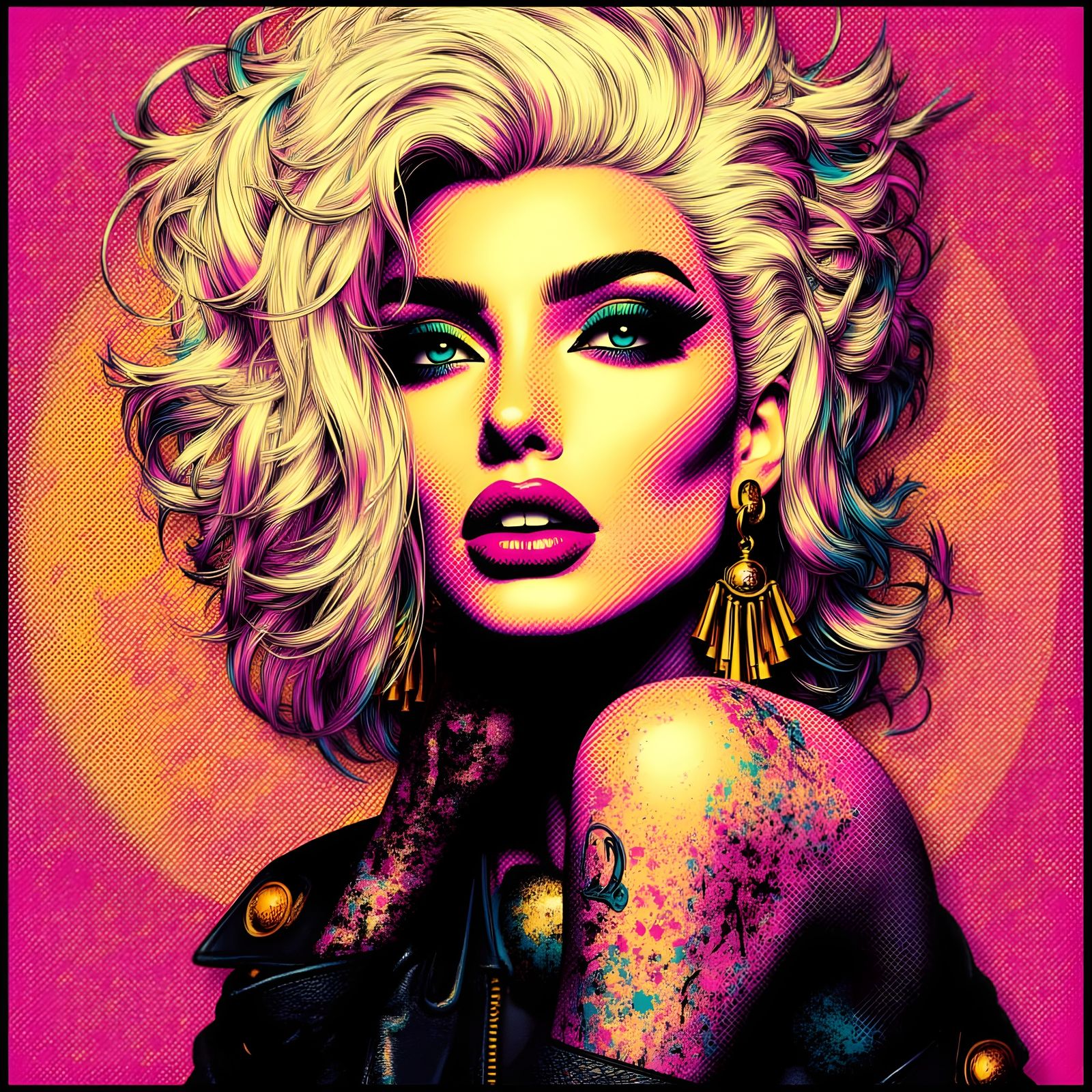 In all her Glamour and Cruelty