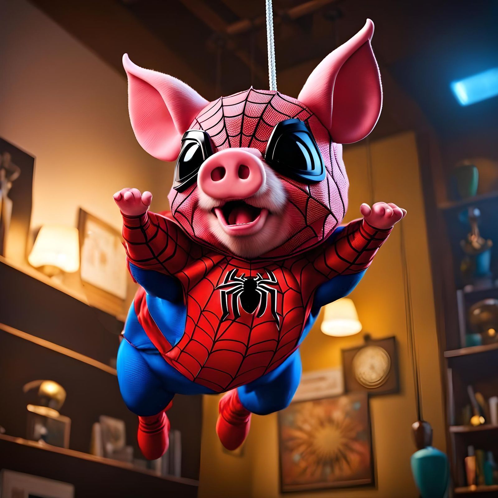 Spiderpig Spiderpig  by @DaRkStAr