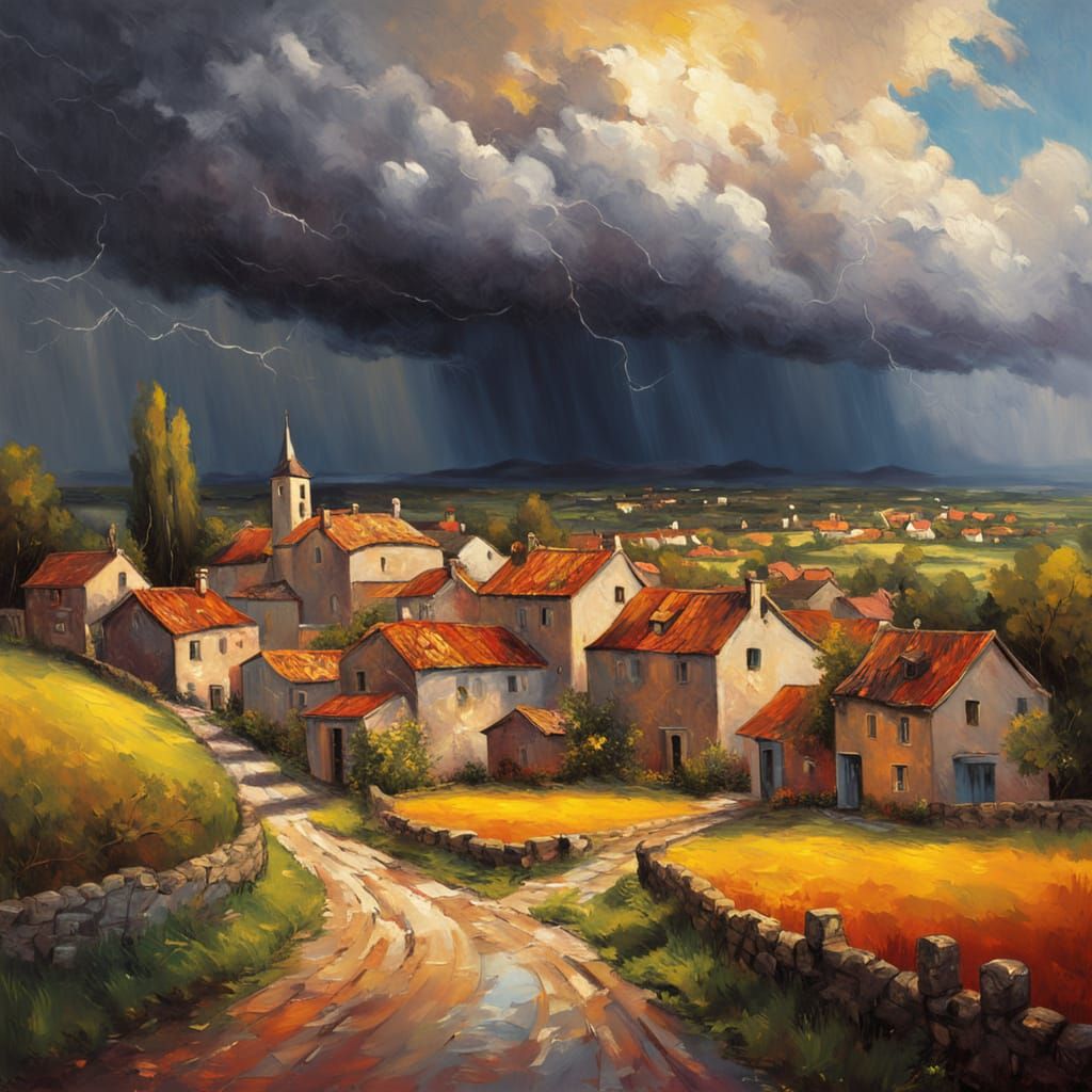 Here comes the rain again  by @Winter Neumann