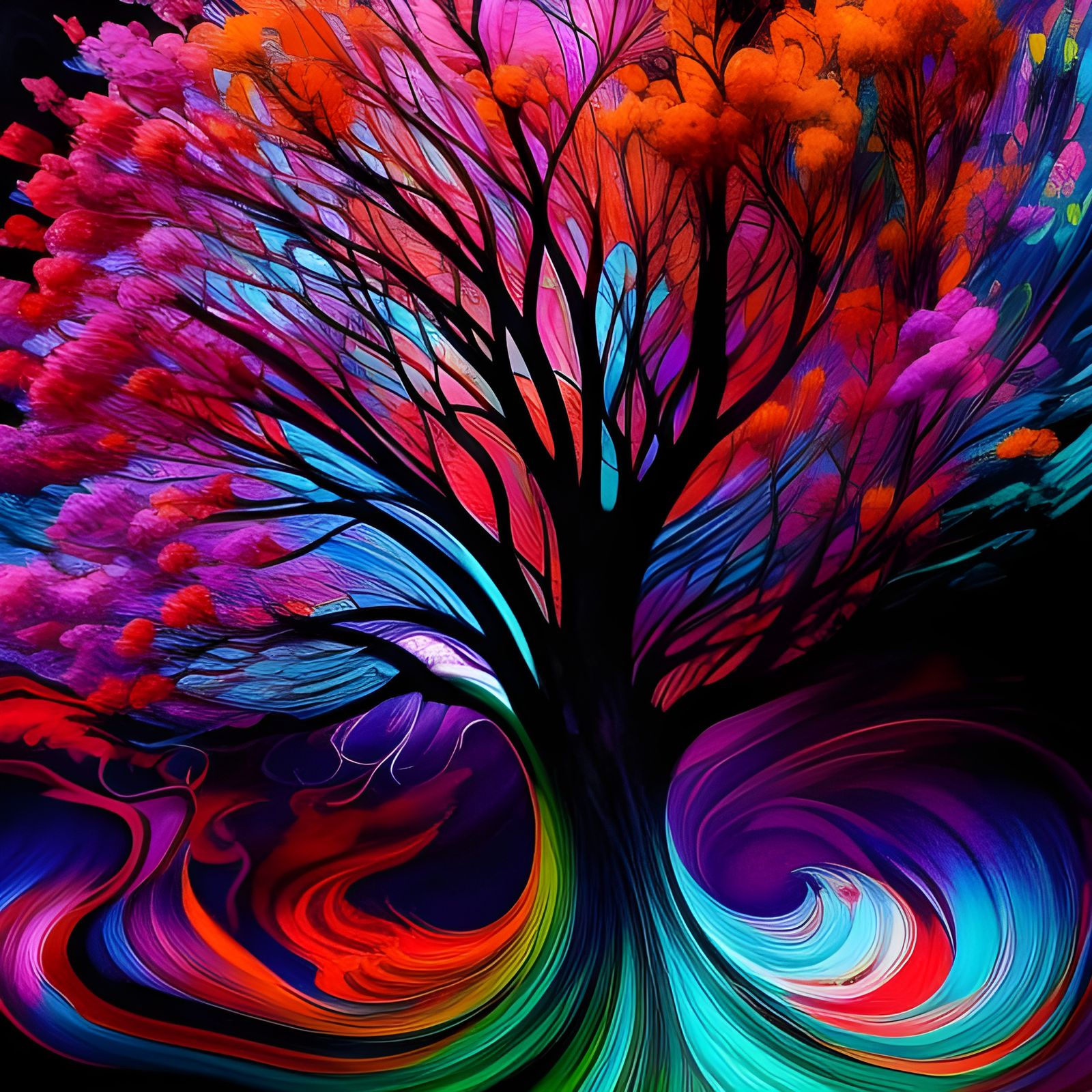 Dancing Tree  by @Lisa Hubbard