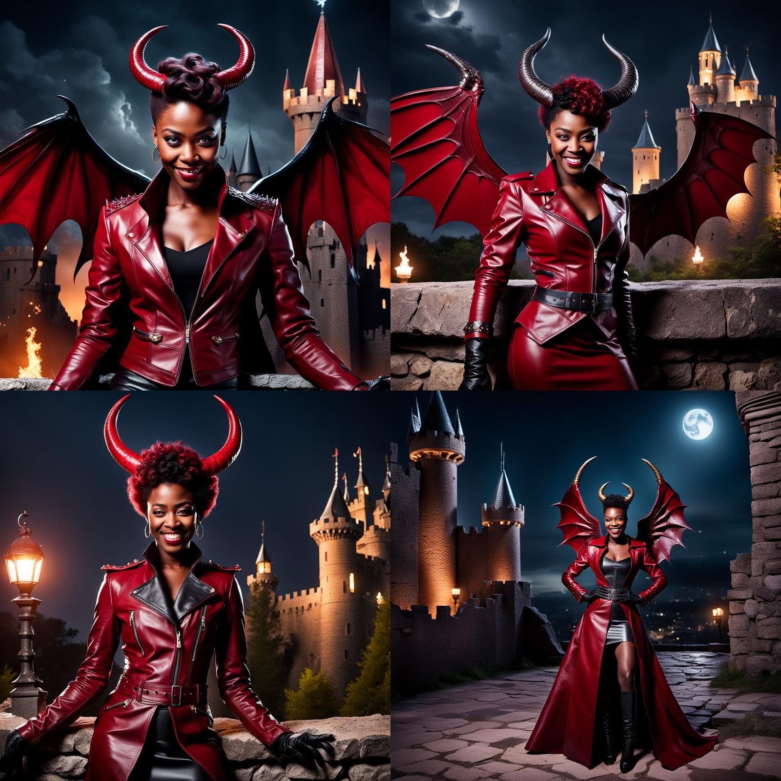 with a wickedly alluring smile we meet a beautiful, short-ha...