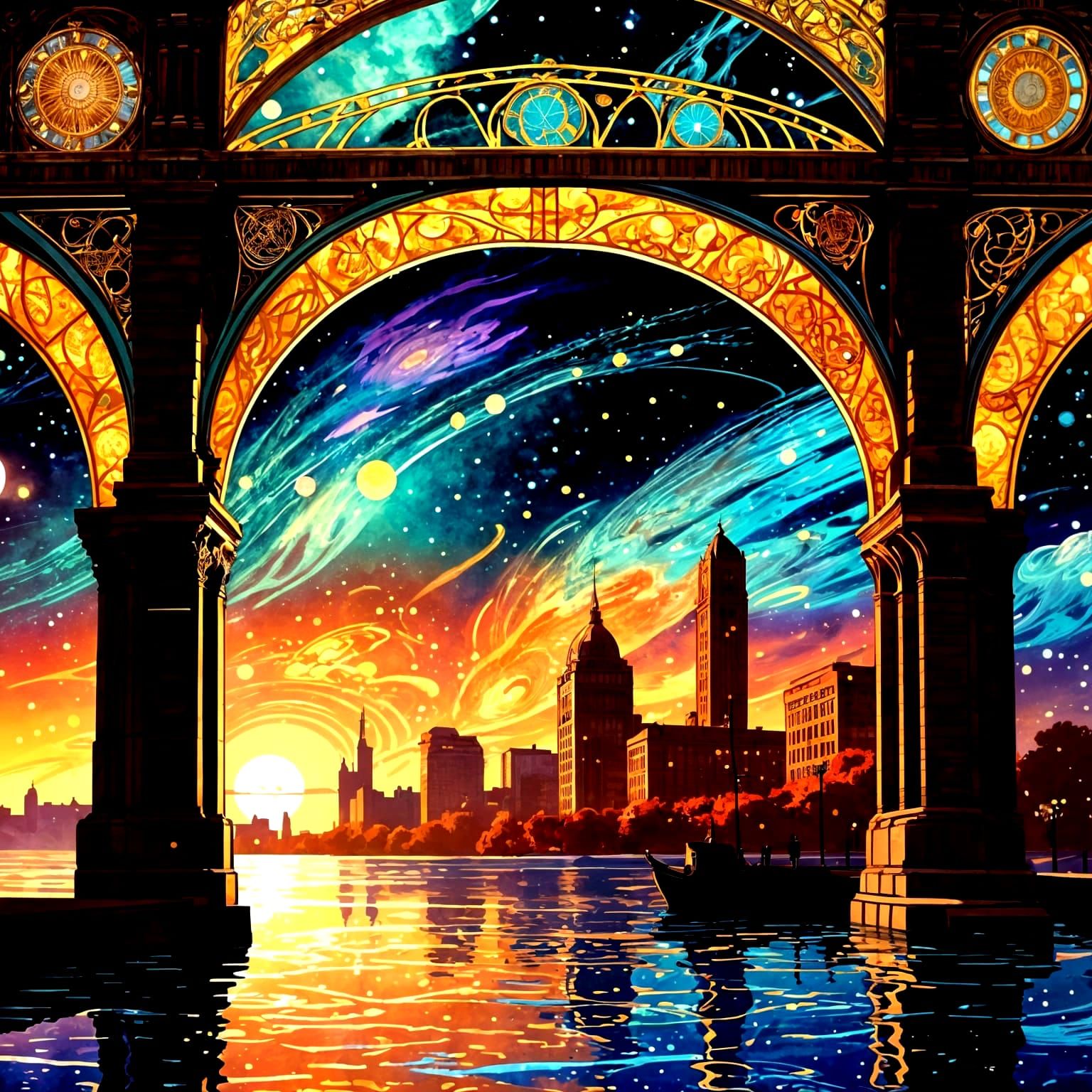 Nouveau, Eads, Universe (3 likes)  by @Taralie